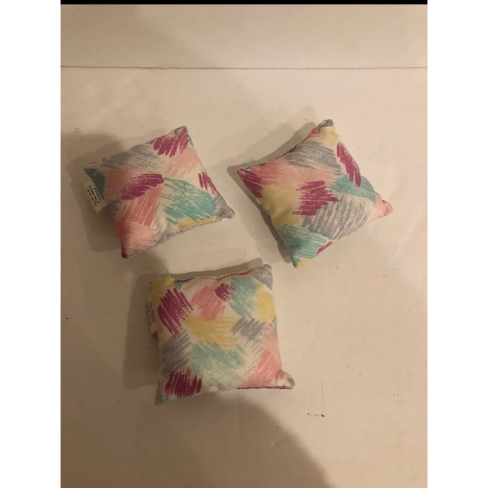 3 Barbie Mattel Doll Pillows Vintage 1987